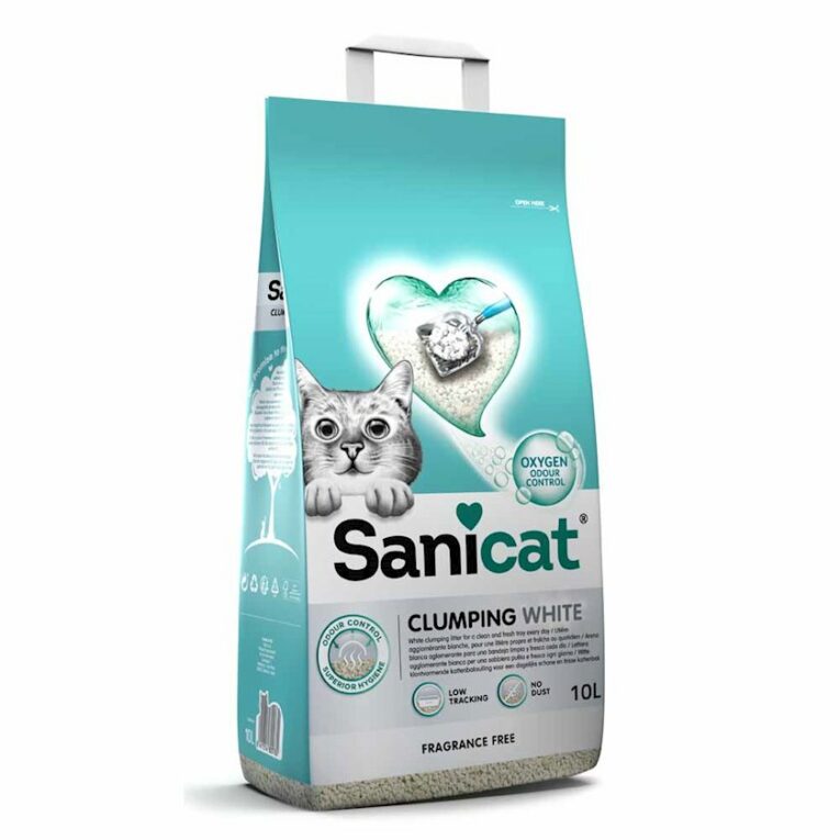 Sanicat Clumping White 10 litr