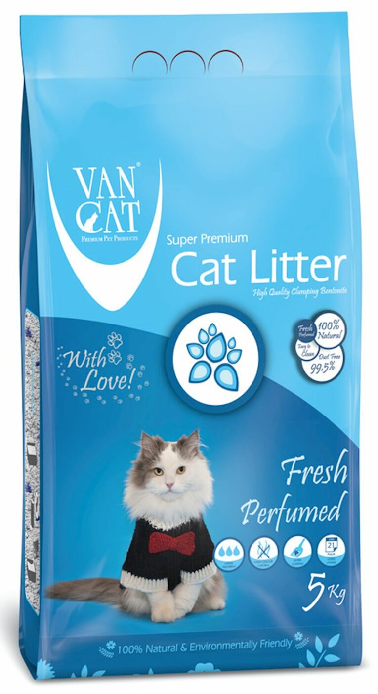 Van Cat Super Premium Quality Fresh 5 kq təravət ətirli